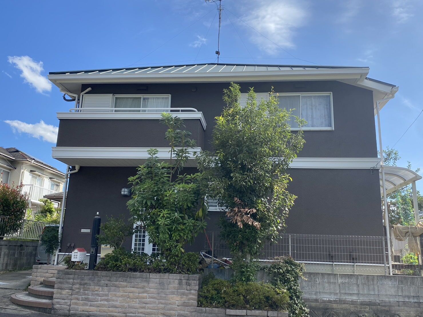 画像1670：三重県津市：屋根塗装～遮熱フッ素塗料で高耐候で落ち着きのあるお家～