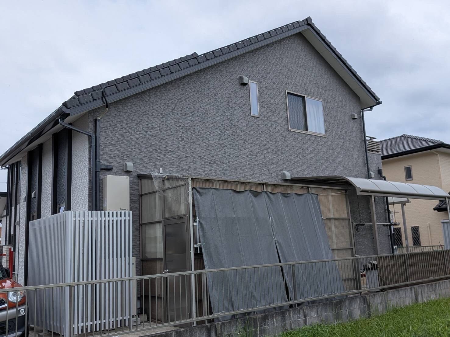 画像17338：三重県津市：屋根塗装～遮熱フッ素塗料で高耐候で落ち着きのあるお家～